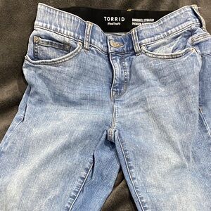 Torrid Light Blue Straight Leg Jeans